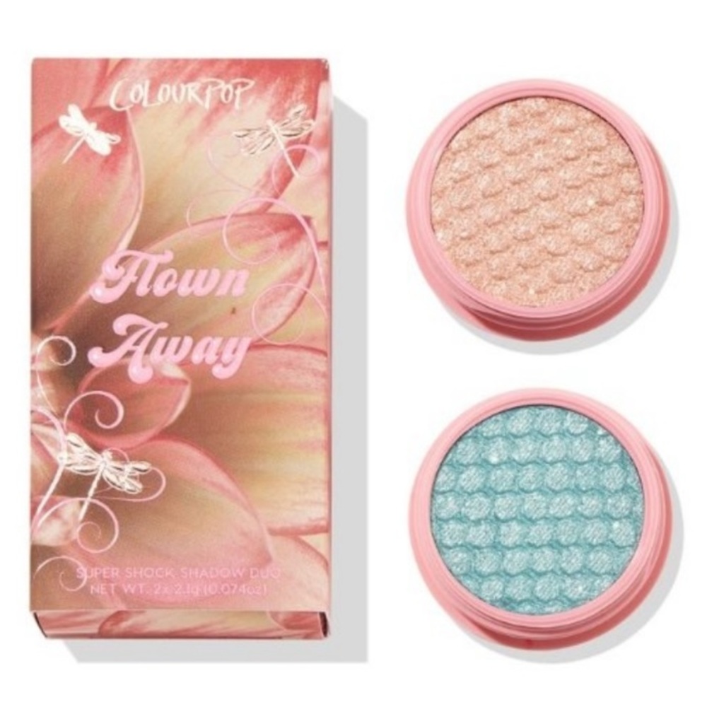 💎 Colourpop Super Shock Shadow Flown Away Eyeshadow Duo New In Box